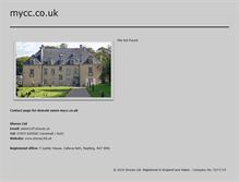 Tablet Screenshot of mycc.co.uk